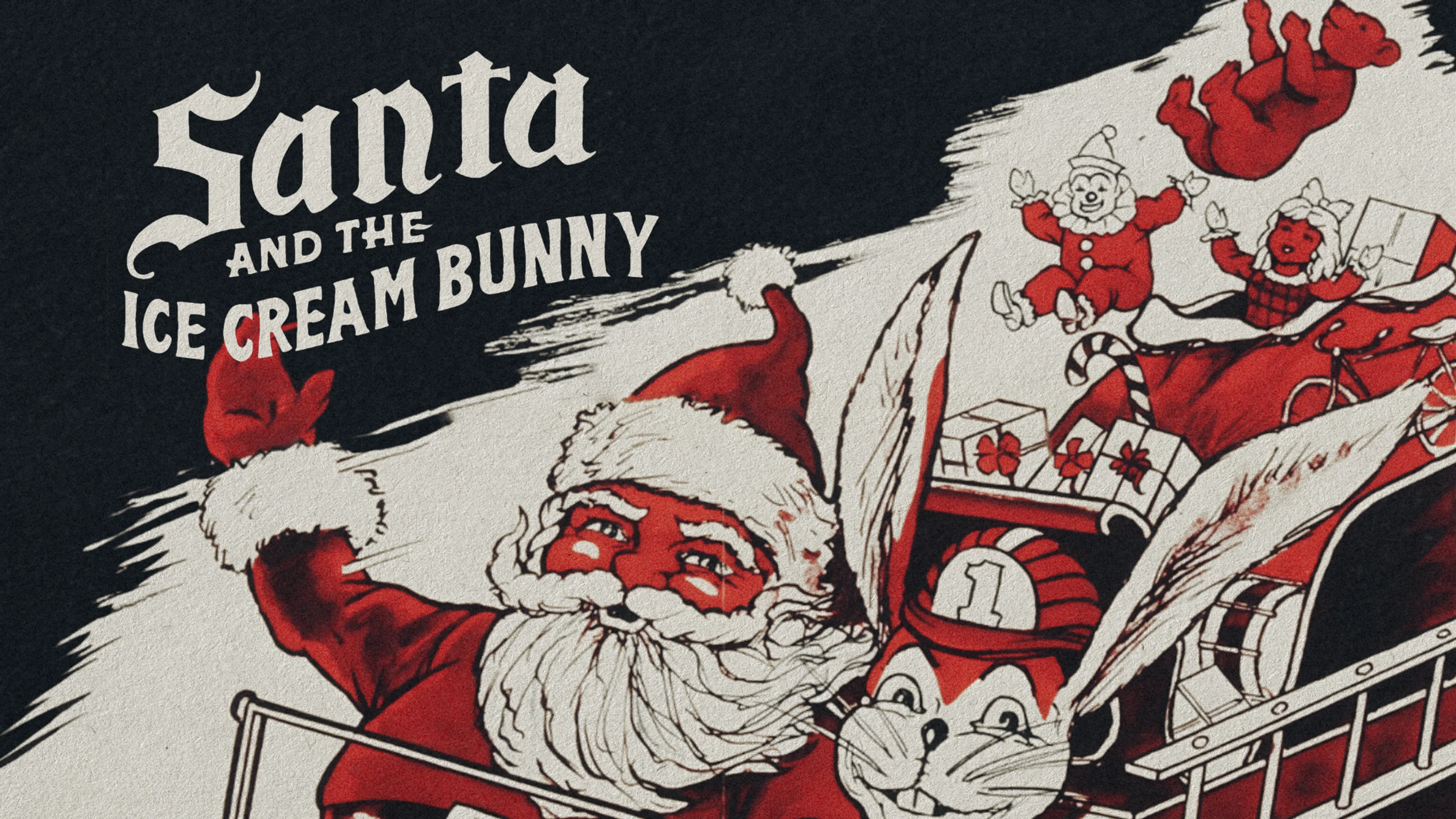 Santa and the Ice Cream Bunny poster